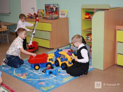 Дежурные группы откроют в детских садах всех районов Нижегородской области в нерабочие дни
