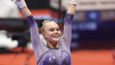 Российская гимнастка Ангелина Мельникова стала чемпионкой мира в личном многоборье