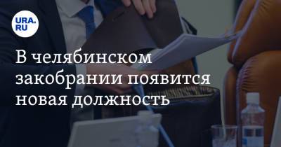 В челябинском закобрании появится новая должность