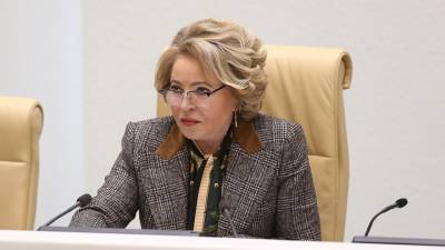 Матвиенко прокомментировала уход делегаций нескольких стран во время ее выступления
