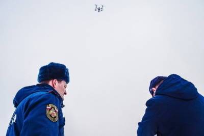 В Мурманске специалисты беспилотной авиации МЧС провели тренировку