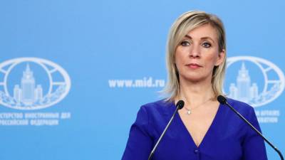 Захарова прокомментировала заявления главы Минобороны США в ходе его визита на Украину