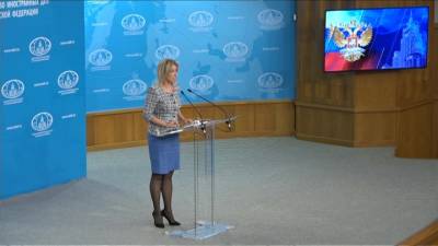 Захарова: заявления НАТО о диалоге лишены смысла после высылки российских дипломатов