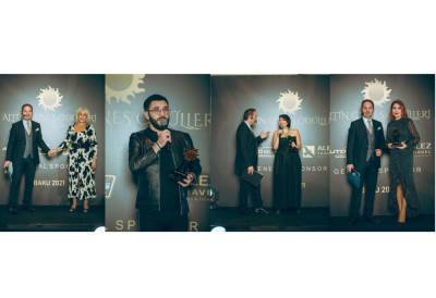 Азербайджанские звезды удостоены премии "Золотое Солнце" (ФОТО) - trend.az - Турция - Азербайджан - Baku
