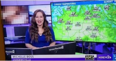 В США телеканал случайно запустил порно во время прогноза погоды (видео)