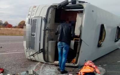 В Киевской области автобус попал в ДТП, есть пострадавшие