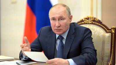 Путин связал военное освоение территории Украины с угрозами для России