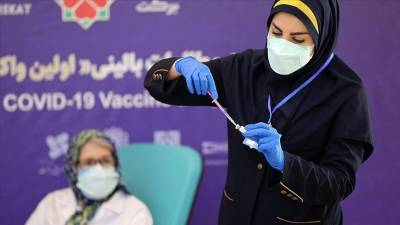 В Иране использовано 76 млн доз вакцины от коронавируса - министр здравоохранения