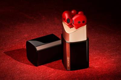 Huawei создала фэшн-наушники FreeBuds Lipstick с кейсом в классическом дизайне губной помады - itc.ua - Украина - Париж