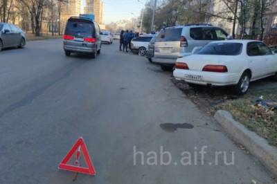 В Хабаровске водитель врезался в 5 автомобилей