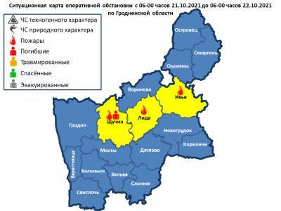 Горели 3 жилых дома. За сутки в области произошли 3 пожара, погиб 1 человек