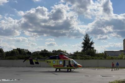 Минздрав выделил два вертолета для помощи пострадавшим в пожаре под Рязанью