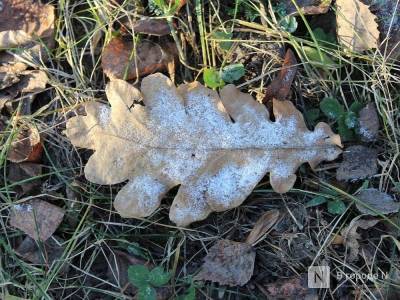 Резкое похолодание после потепления придет в Нижегородскую область