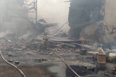 Местная жительница раскрыла подробности о пожаре в цехе завода под Рязанью