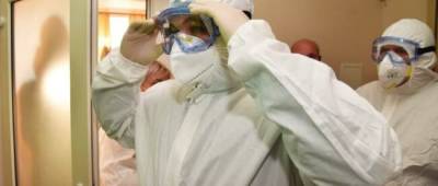 Главарь НВФ попал в отделение для больных COVID-19 в ОРДО (фото)