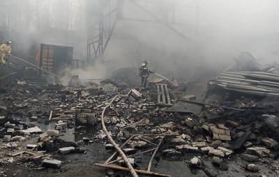Семь человек погибли при пожаре на заводе: горел пороховой цех