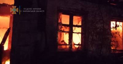 На Харьковщине во время тушения пожара нашли тела трех родственников