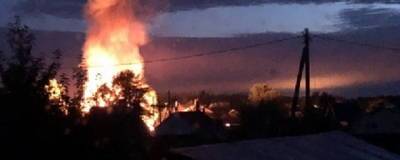 В Пермском крае во время пожара в жилом доме погибли три человека