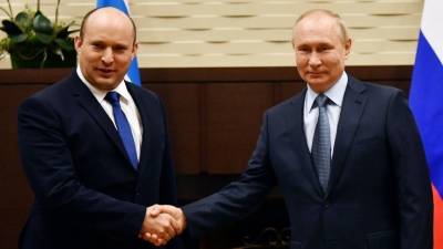 Премьер-министр Израиля назвал Владимира Путина близким другом страны