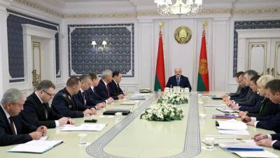 Александр Лукашенко провёл совещание с руководством Совмина