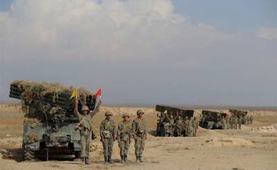 Армения и Россия развернули на Южном Кавказе учения Объединëнной группировки войск
