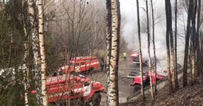 Названы версии пожара под Рязанью, где погибли 17 человек