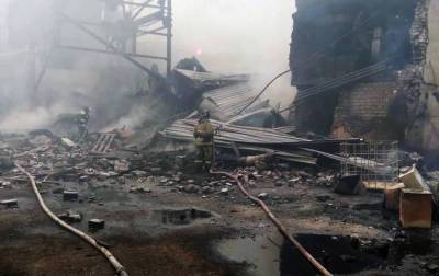 Пострадавший при пожаре на рязанском заводе умер в больнице