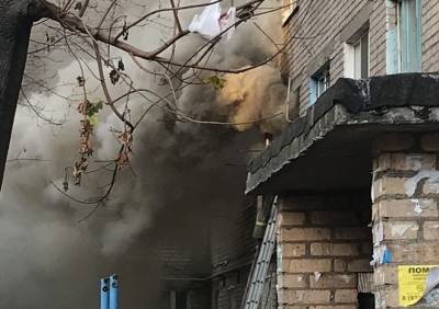 В Рязани загорелось бывшее общежитие - ya62.ru - Рязань