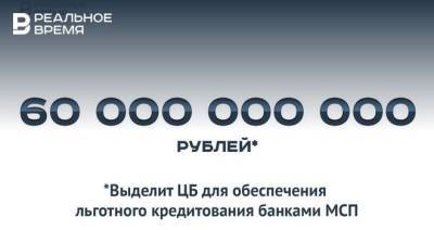 Центробанк выделит 60 млрд рублей на льготные кредиты предприятиям МСП — много это или мало?