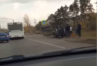 В Липецке молодой водитель снес 44-летнего пешехода