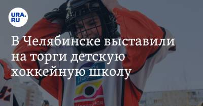 В Челябинске выставили на торги детскую хоккейную школу. Скрин
