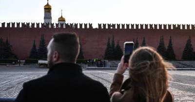 Один из зубцов московского Кремля обрушился из-за сильного ветра