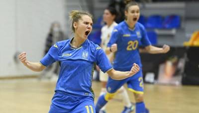 Женская сборная Украины по футзалу разгромила Бельгию в основном раунде квалификации Евро-2022