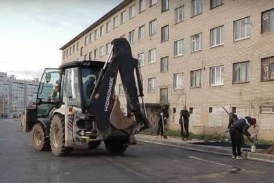 Завершается строительство дороги в Новосельцах