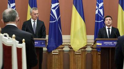 Пушков назвал заявление Столтенберга о вступлении Украины в НАТО наивным