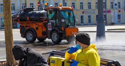 Московские дороги промоют последний раз перед зимой