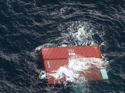 Возможна отсылка к причинам инцидента с АПЛ Connecticut: ВМС США публикуют снимки с упавшими в море контейнерами - topwar.ru - США - Лос-Анджелес - шт. Калифорния - state Connecticut