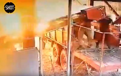 Момент взрыва на рязанском заводе, где погибли 17 человек, попал на видео