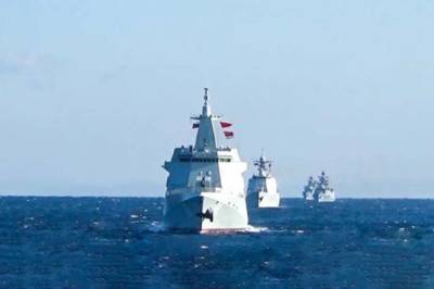 Корабли РФ и КНР впервые провели совместное патрулирование в Тихом океане