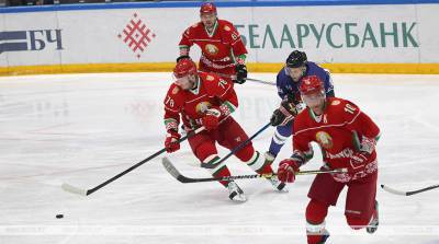 Хоккейная команда Президента выиграла у сборной Брестской области в матче любительского турнира