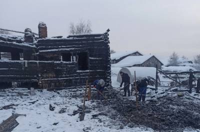 В Княжпогостском районе на пожаре бесследно пропала женщина - komiinform.ru - район Княжпогостский