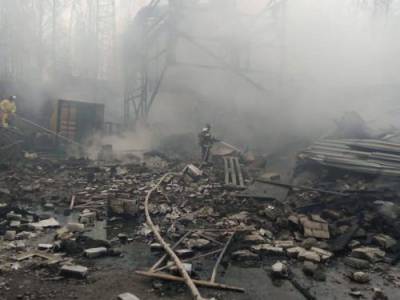 Момент взрыва на заводе в Рязанской области, где погибли 17 человек, попал на видео