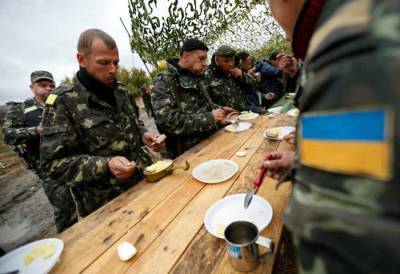 Бригада ВСУ в Донбассе осталась без продовольствия из-за вспышки COVID-19