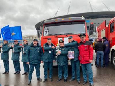 Пожарный расчет из Лужского района стал призером соревнований «Трасса – 01» – фото