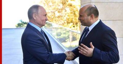 Владимир Путин пригласил премьер-министра Израиля посетить Санкт-Петербург