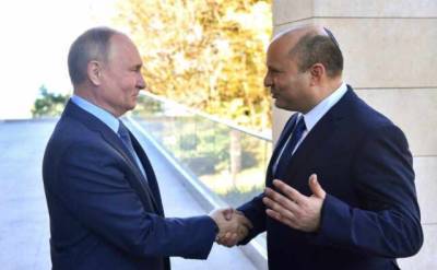 Президент РФ пригласил премьера Израиля посетить Санкт-Петербург