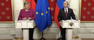 Меркель о войне на Донбассе и оккупации Крыма: Не ожидала, что Путин решится