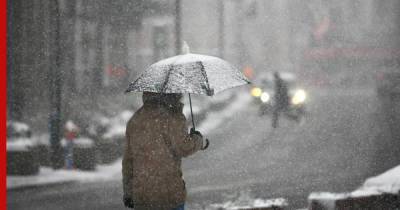Дождь и мокрый снег ожидают москвичей 24 октября