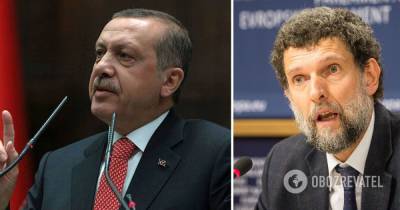 Эрдоган призвал выслать послов 10 стран: они призвали освободить Османа Кавалу