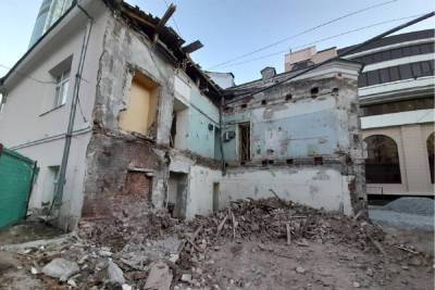 Часть усадьбы XIX века в центре Екатеринбурга разрушили